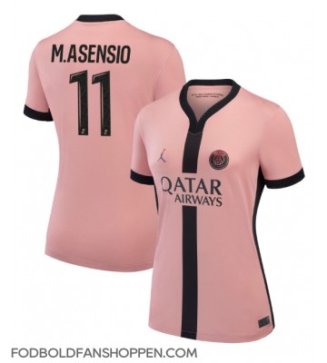 Paris Saint-Germain Marco Asensio #11 Tredjetrøje Dame 2024-25 Kortærmet